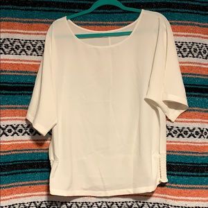 NY & Co. White Blouse
